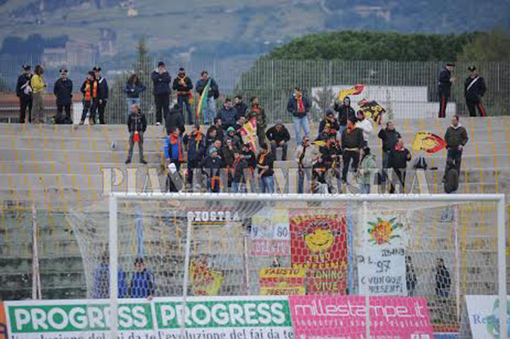 Tifosi messinesi anche a Caserta