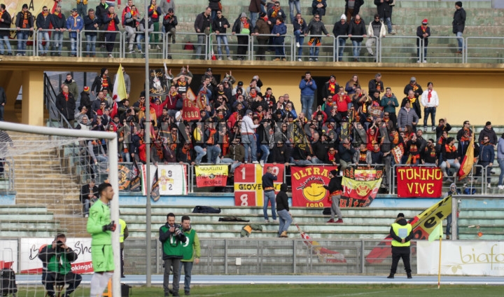 I tifosi del Messina a Cosenza