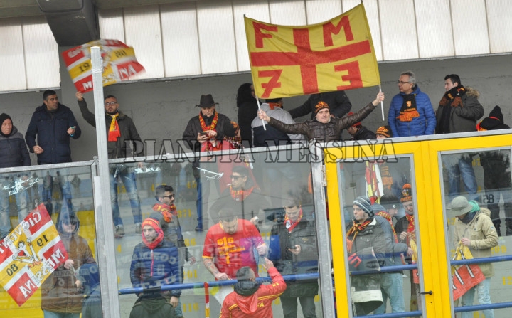 Tifosi messinesi a Francavilla